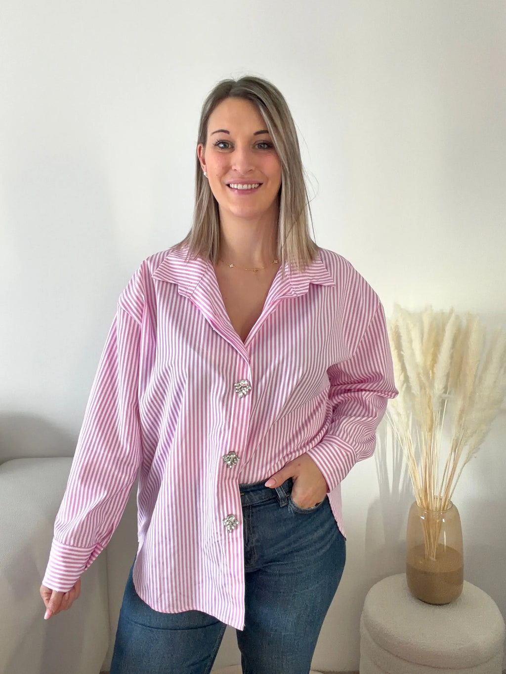 Chemise Rayures - Rosa Maddy & Co