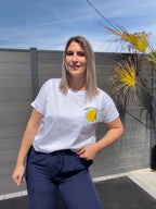 T-shirt - Lemon Cello bleu Maddy & Co