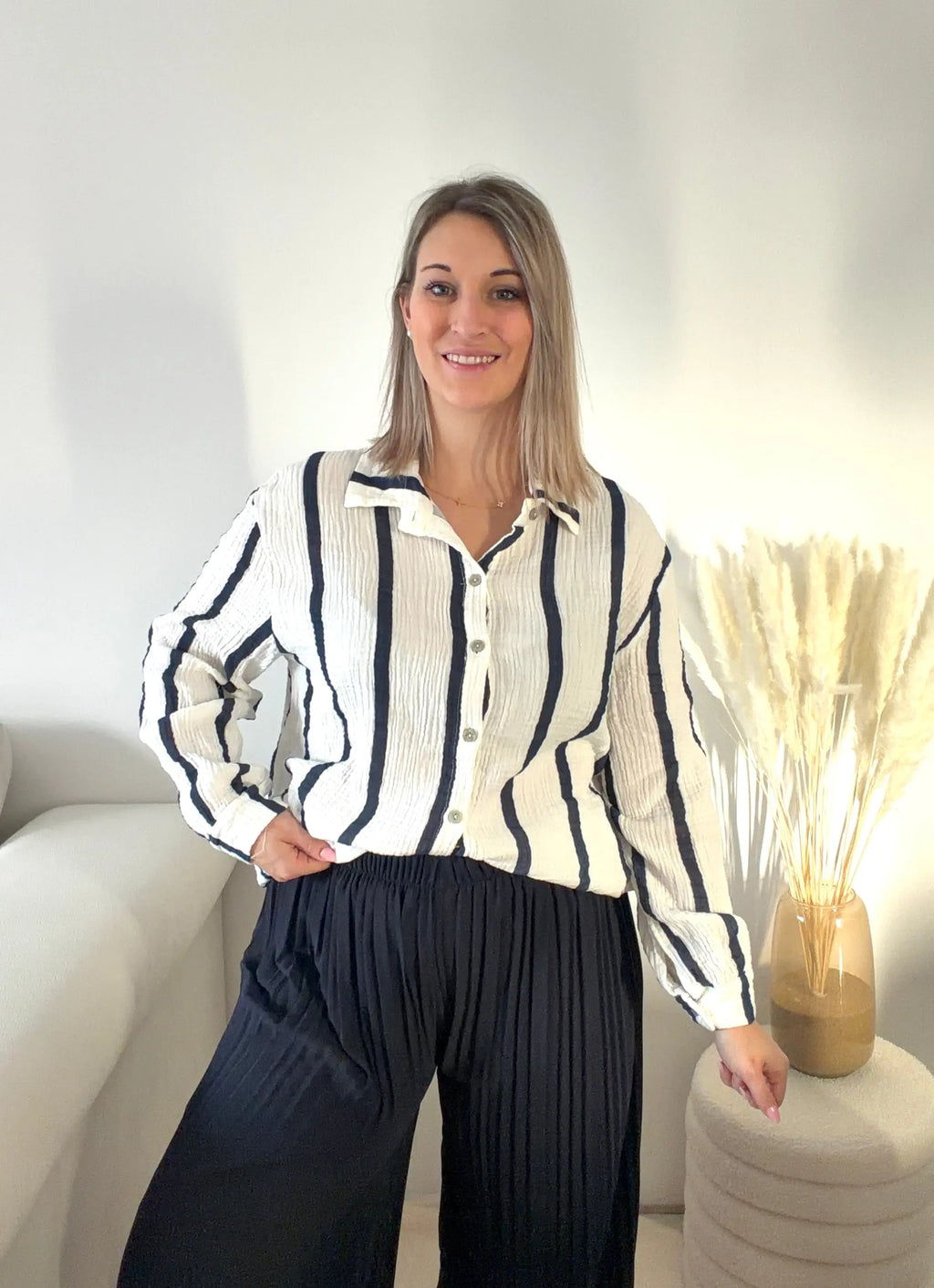 Chemise Bleu - Serena Maddy & Co