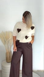 Pull Heart - écru Maddy & Co