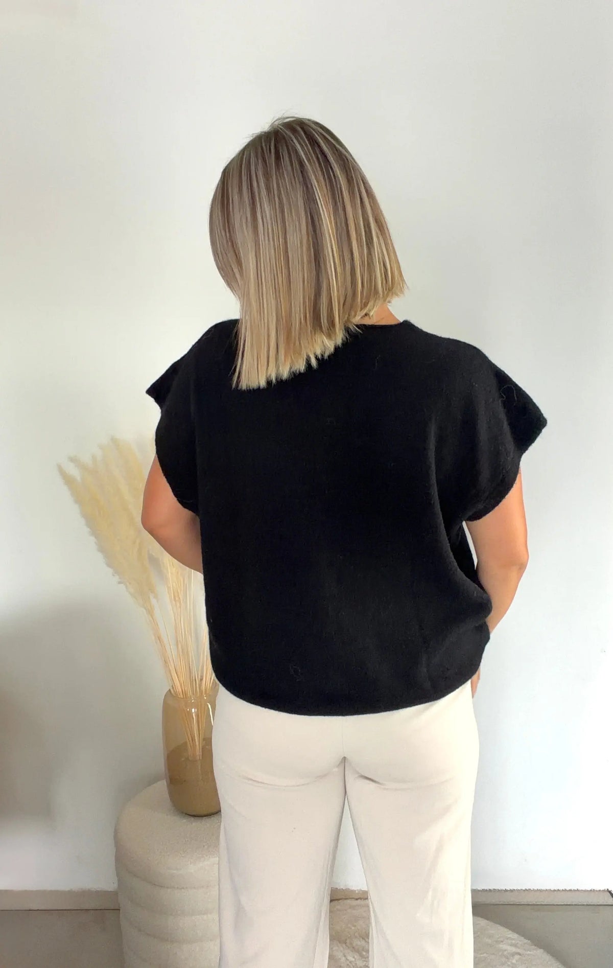 Gilet  Solène - Noir Maddy & Co