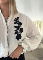 Chemise brodée - Léonie Maddy & Co