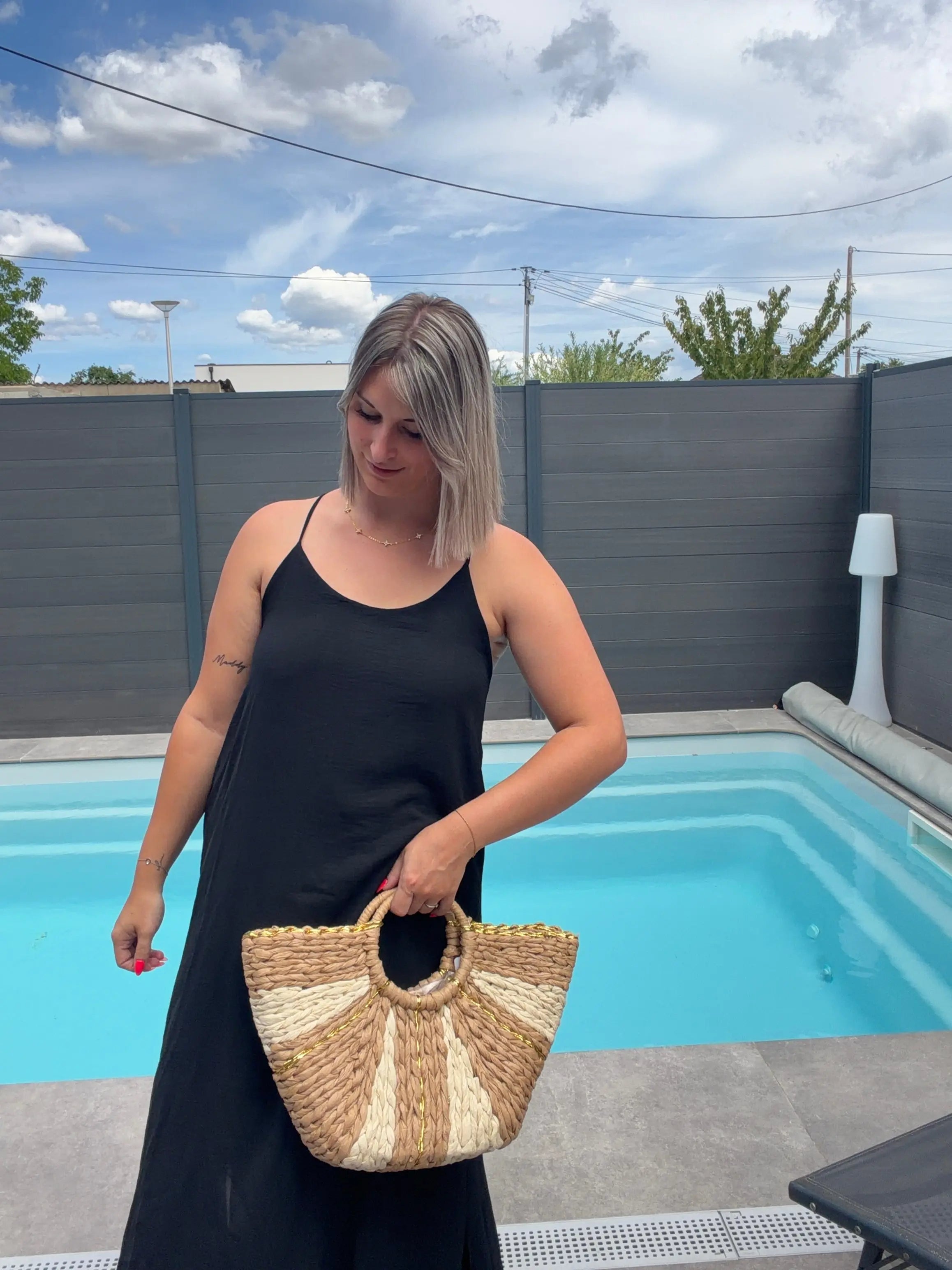 Robe Paula - Noir Maddy & Co