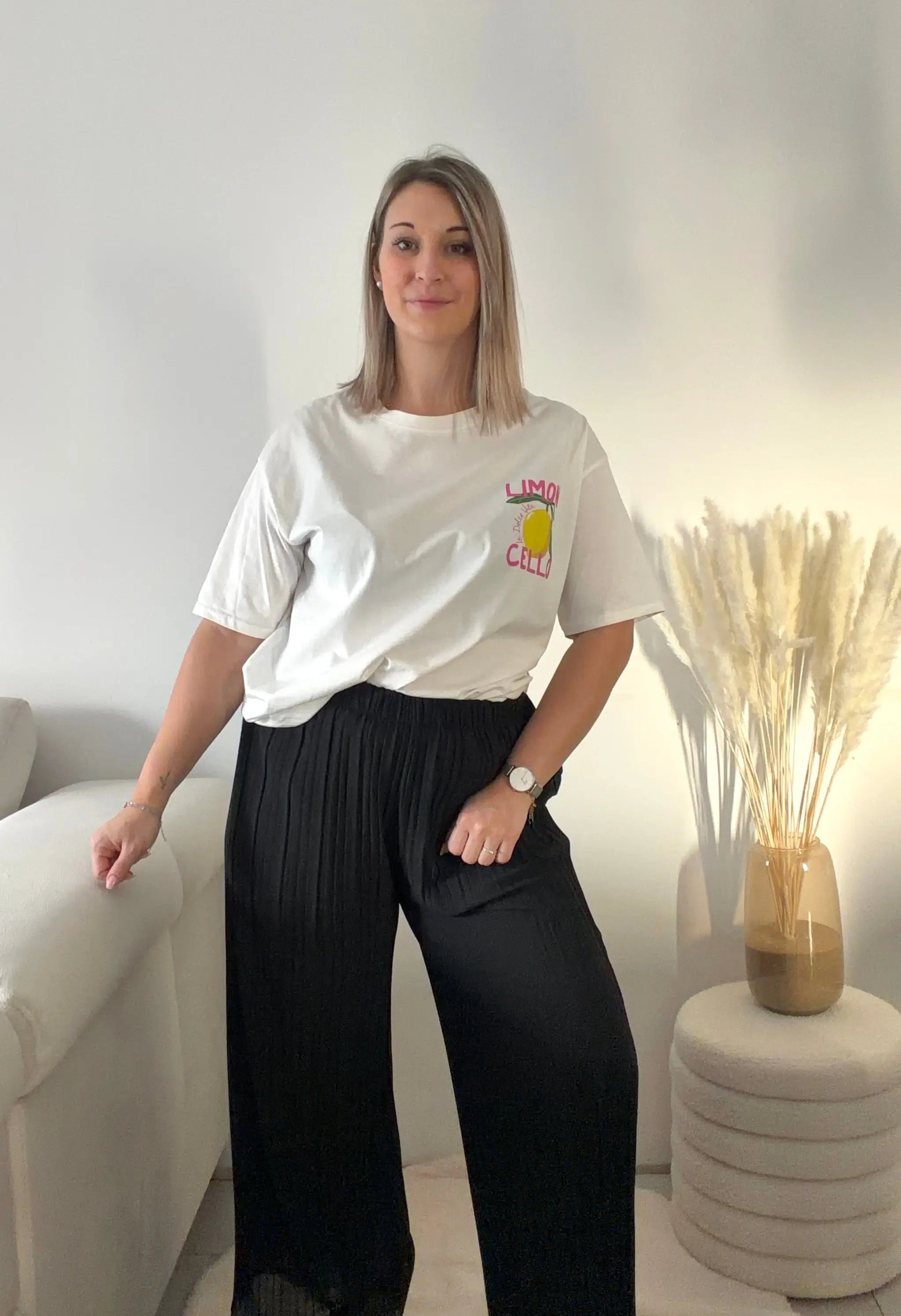 Pantalon Alma - Noir Maddy & Co