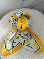 Foulard carré imprimé - Citron Maddy & Co