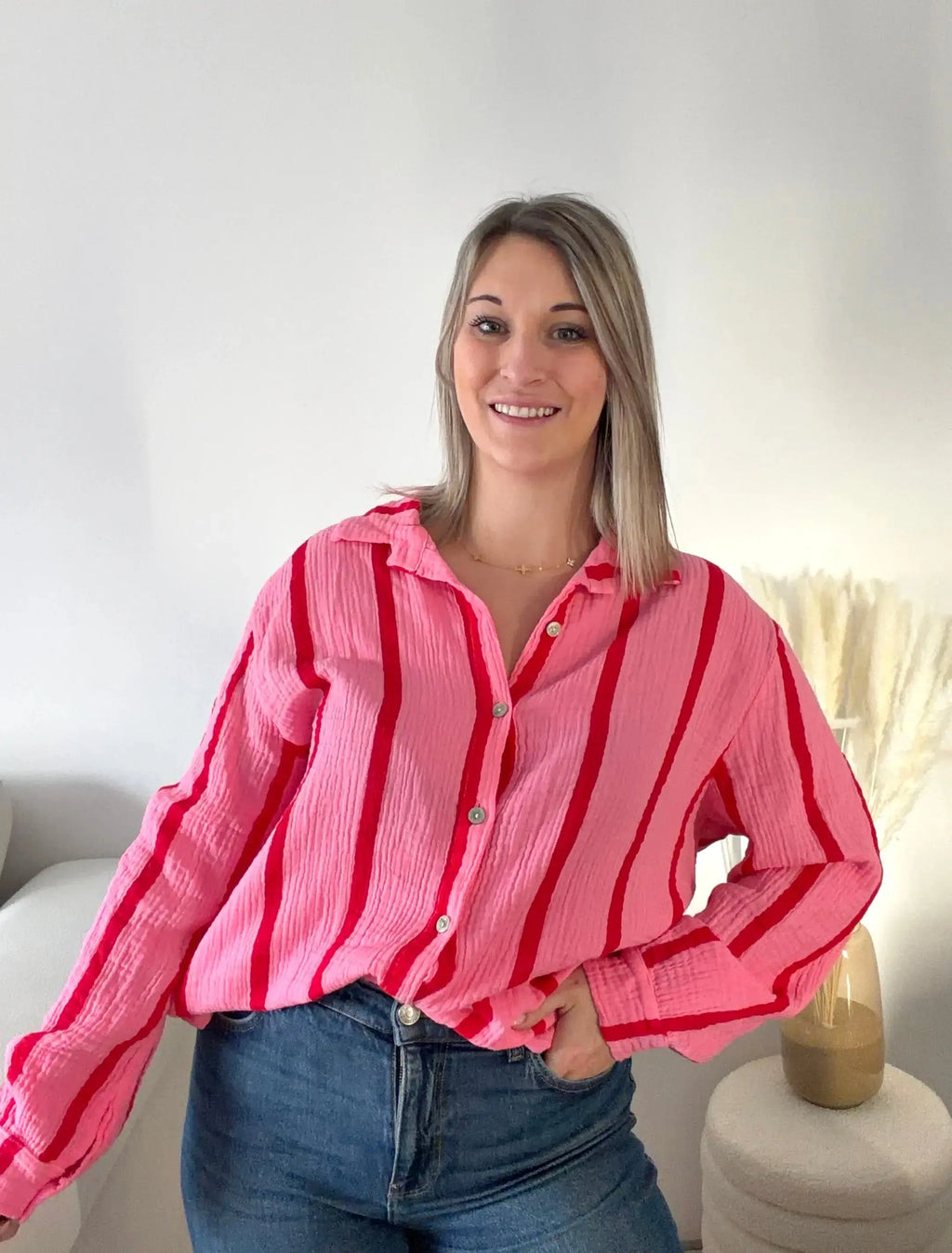 Chemise Rose - Serena Maddy & Co