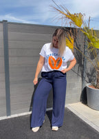 Pantalon fluide Marine Maddy & Co