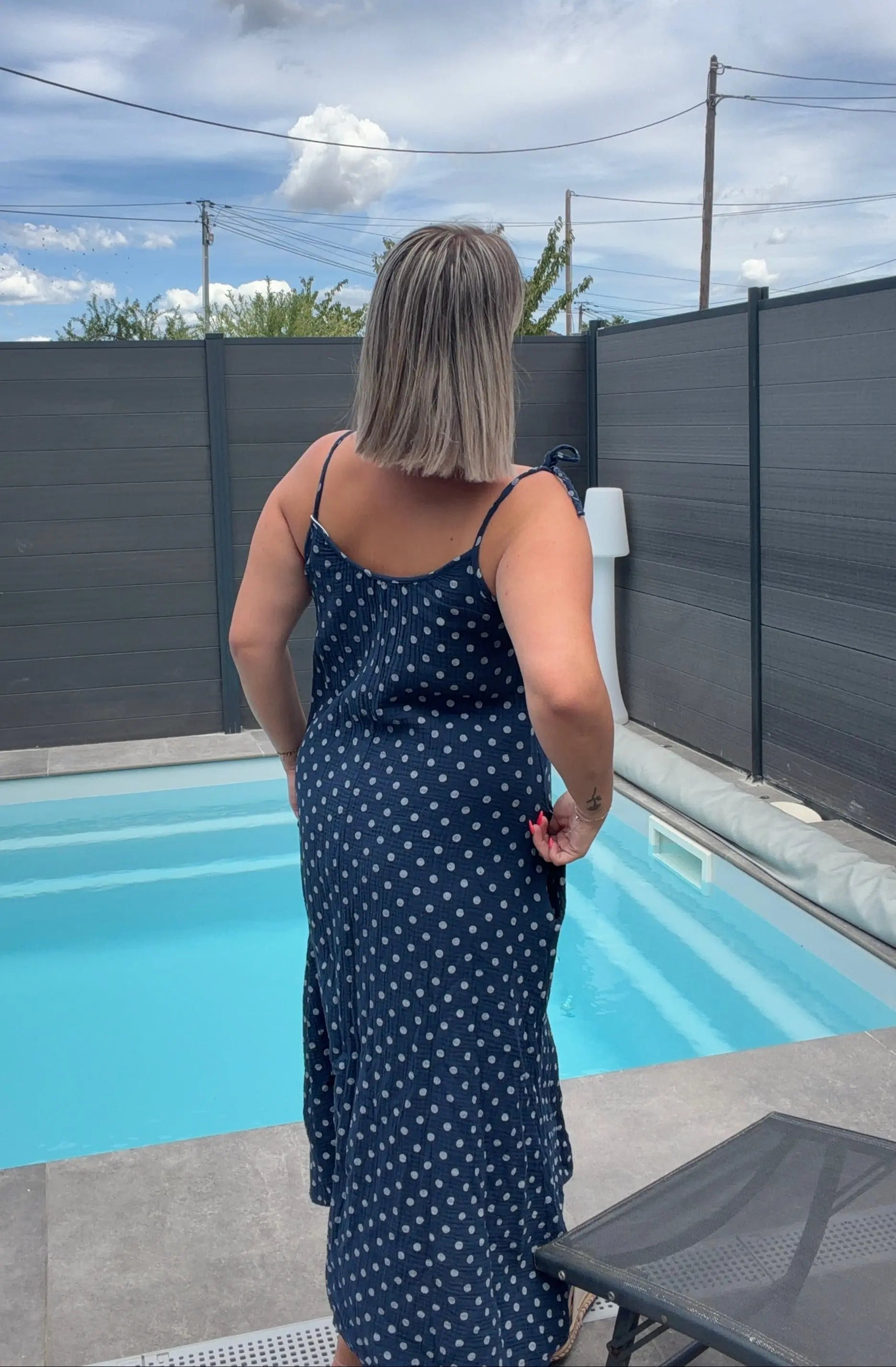 Robe CLEA - Bleu marine Maddy & Co