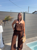 Top dos nu Amelie - Marron Maddy & Co