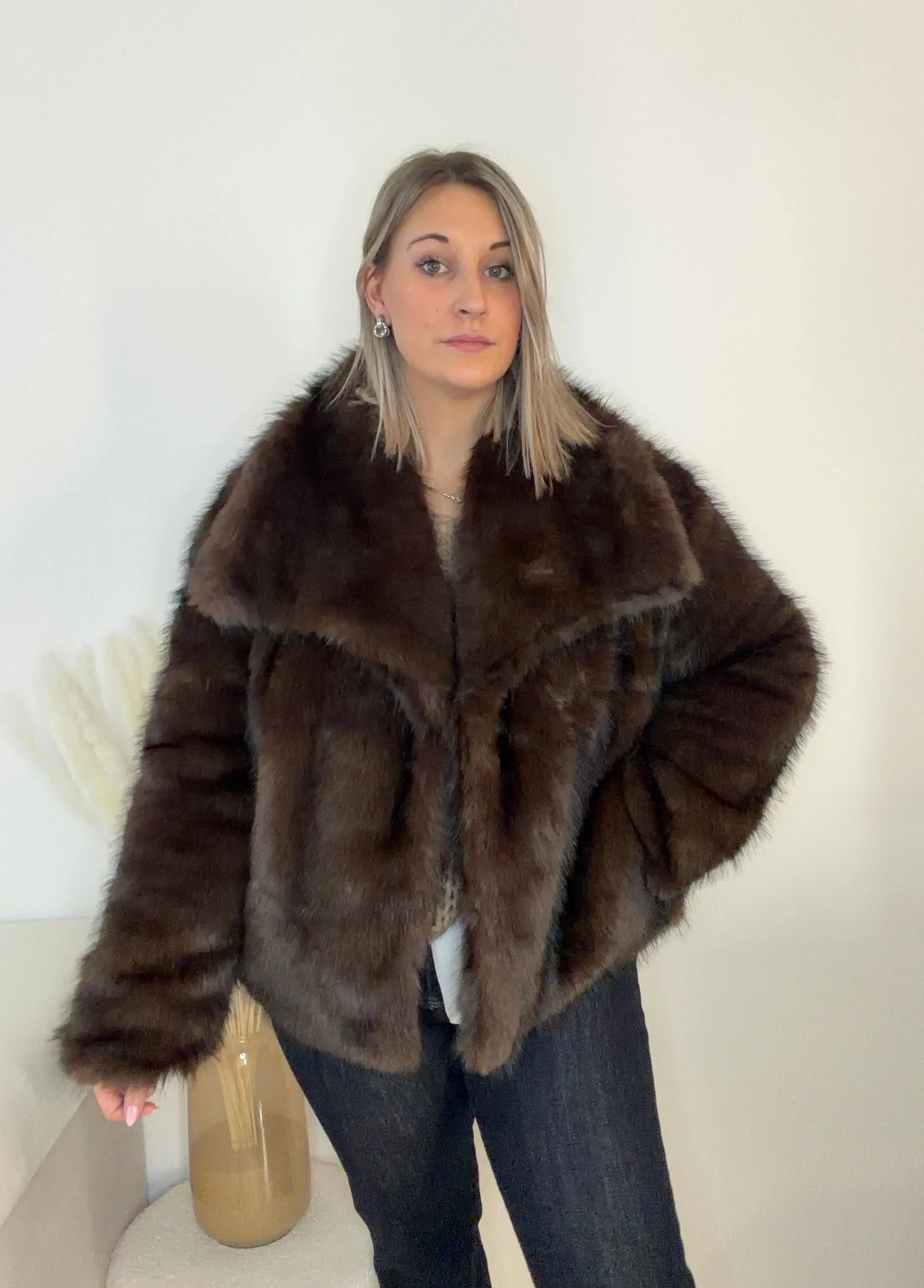 Manteau ALMA - Fausse fourrure Maddy & Co