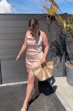 Robe courte - NALA satinée Maddy & Co