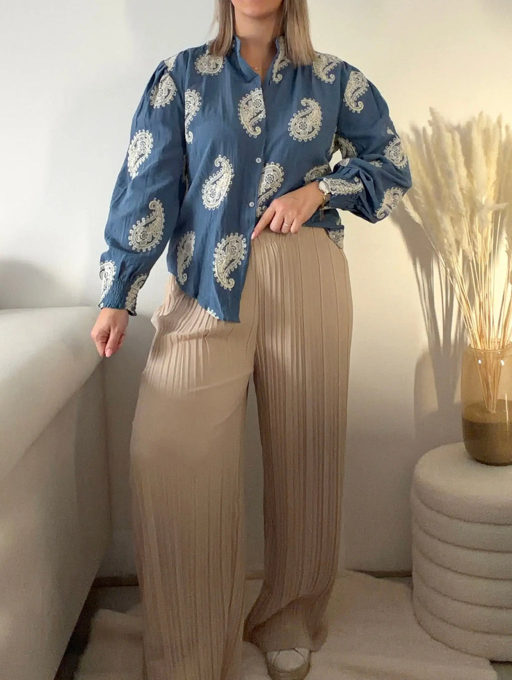 Pantalon Alma - Beige Maddy & Co