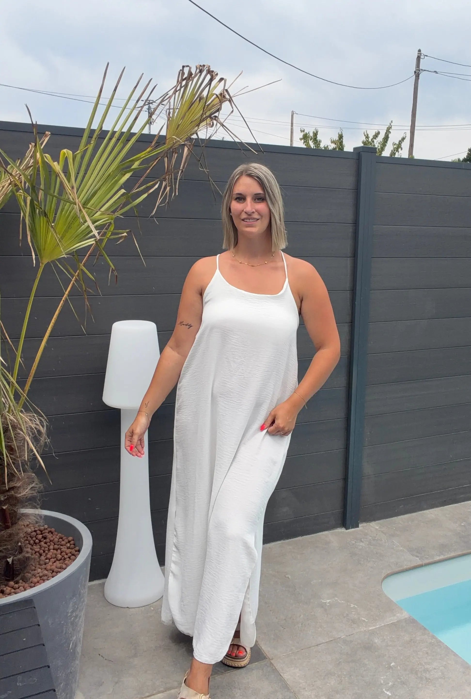 Robe Paula - Blanche Maddy & Co