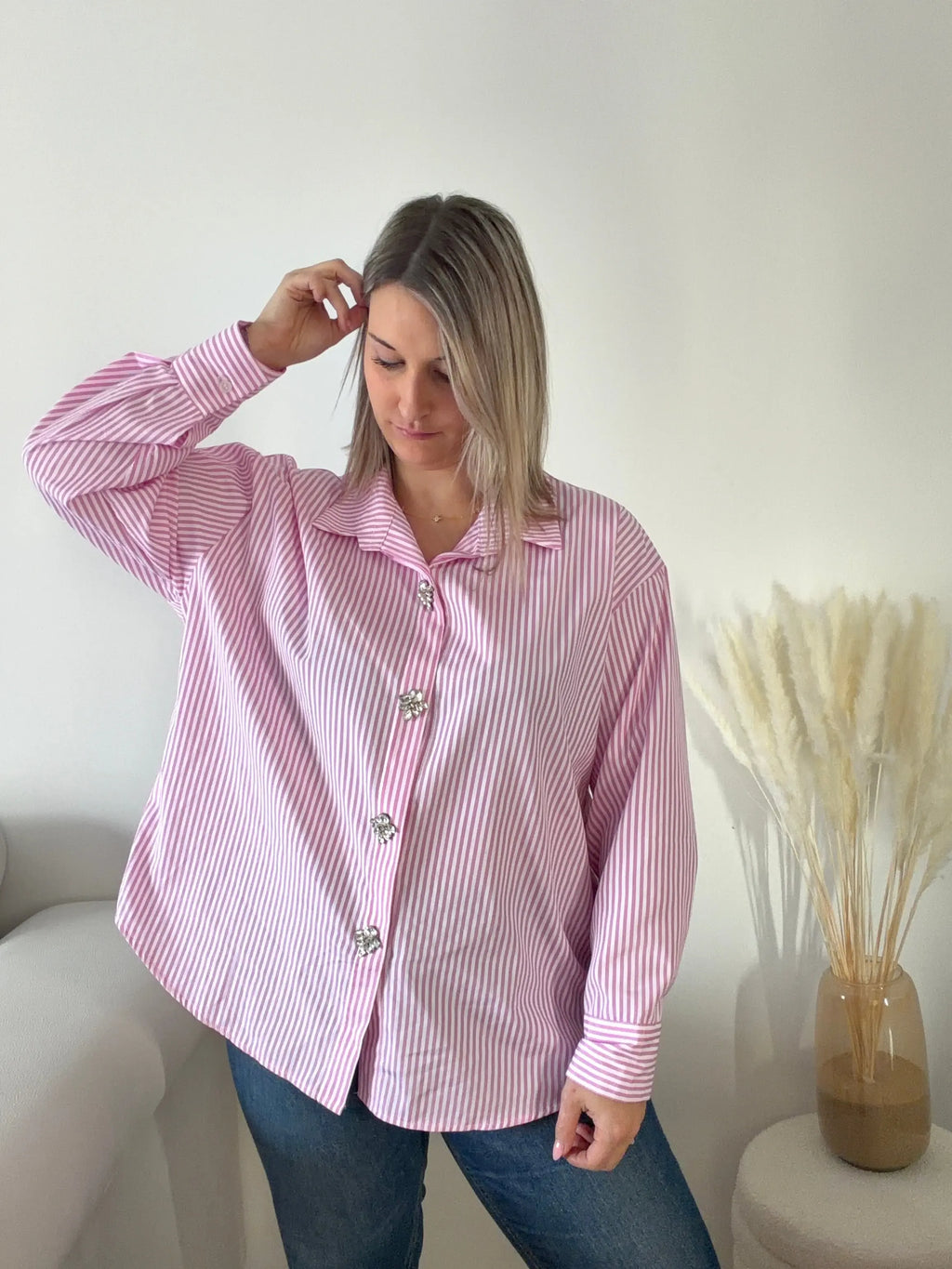 Chemise Rayures - Rosa Maddy & Co