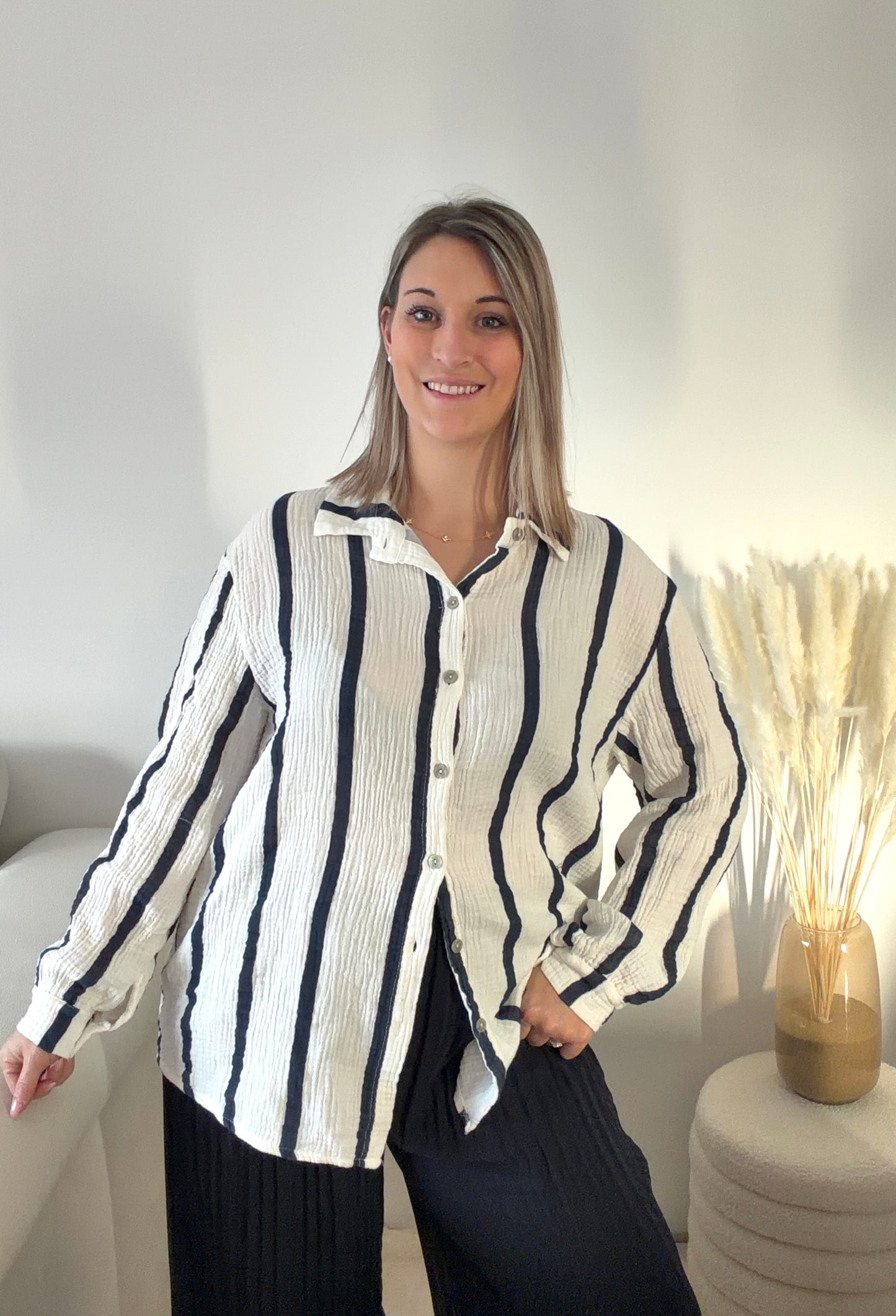 Chemise Bleu - Serena