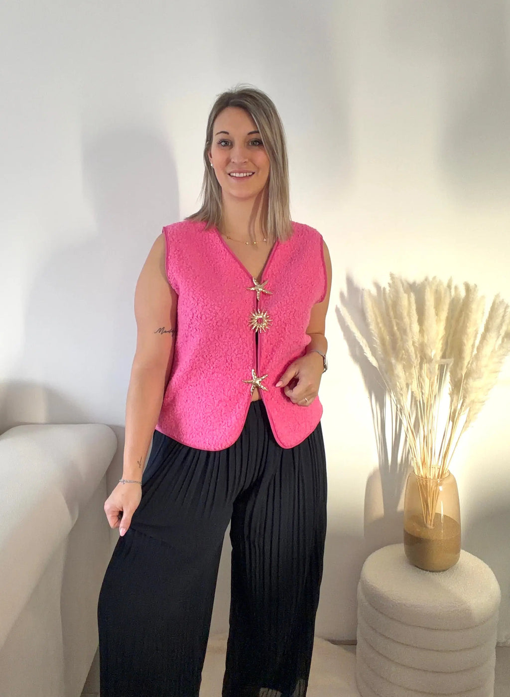 Gilet sans manches Roseline - Bijou soleil Maddy & Co