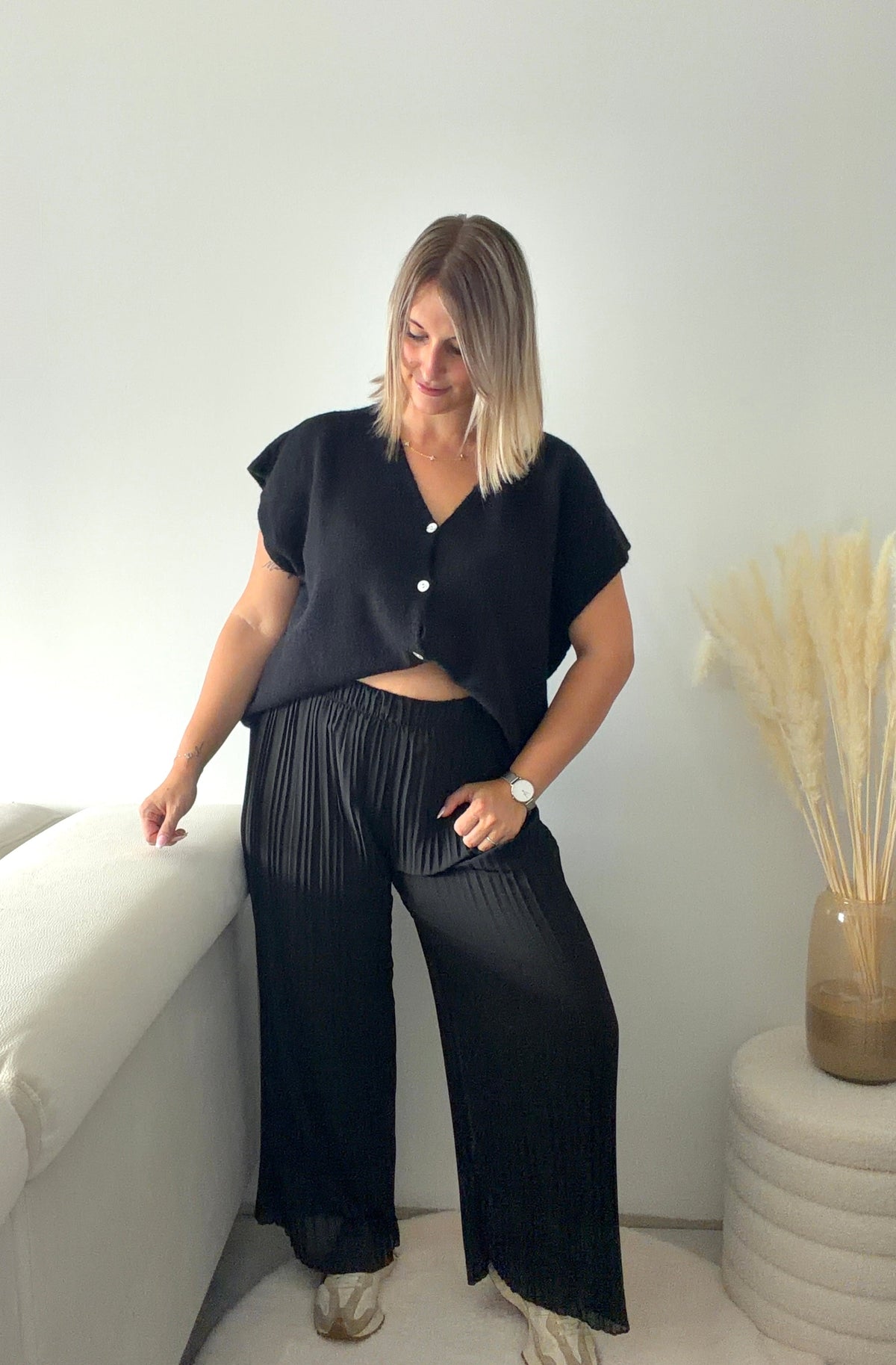 Pantalon Alma - Noir Maddy & Co