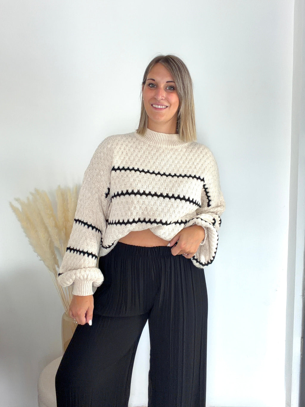 Pantalon Alma - Noir Maddy & Co