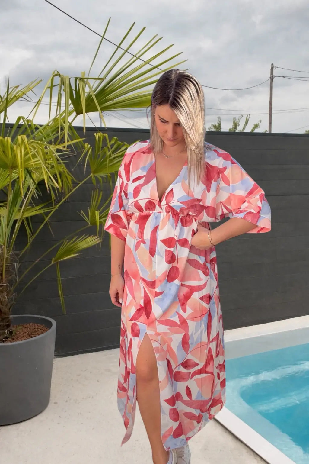 Robe imprimé fleurie