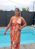 Robe Iris - Orange Maddy & Co