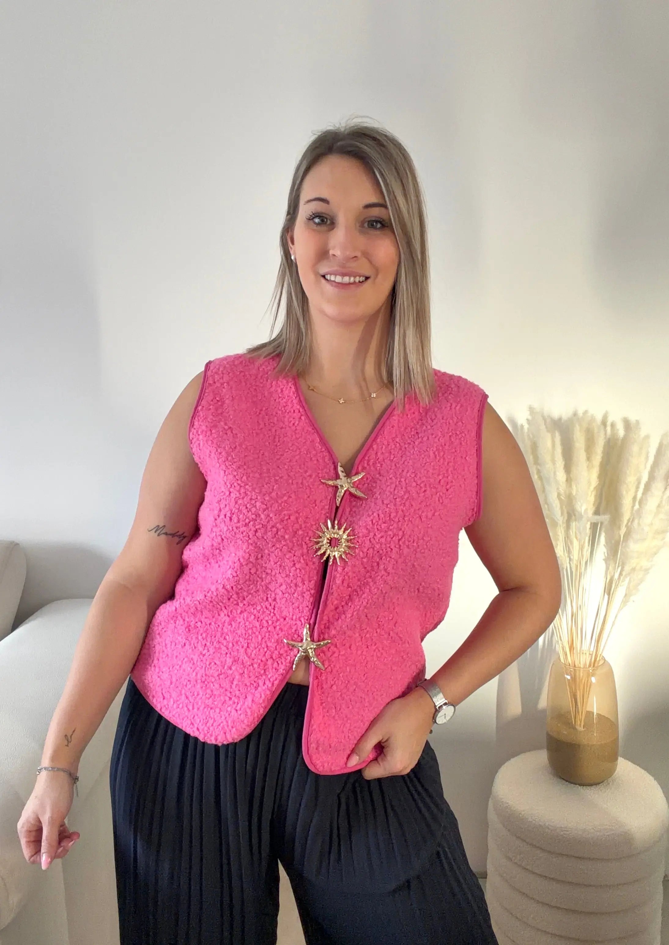 Gilet sans manches Roseline - Bijou soleil Maddy & Co