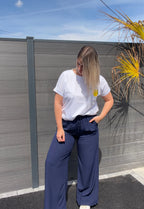 Pantalon fluide Marine Maddy & Co
