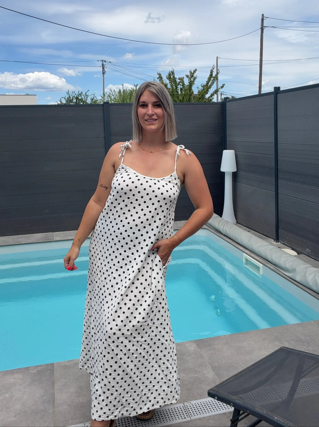 Robe CLEA - Blanche Maddy & Co