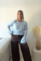 Pull en maille Azur - Bleu ciel Maddy & Co