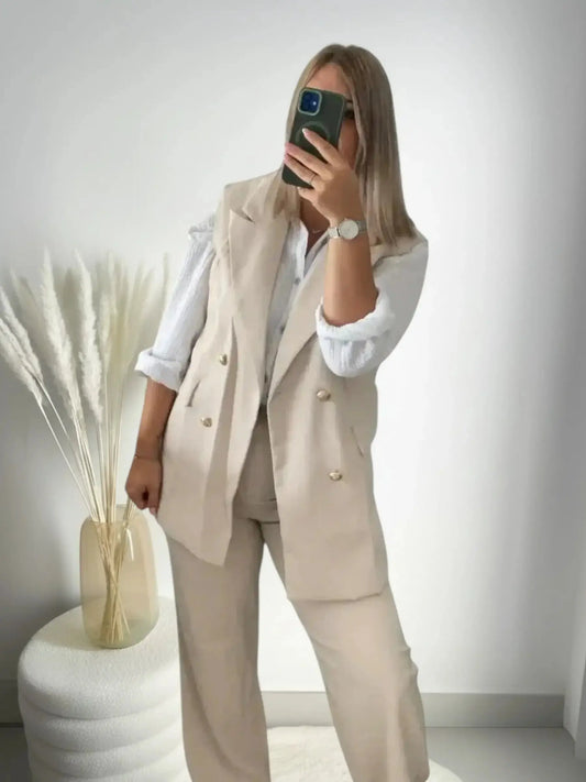 Blazer Léane sans manches Maddy & Co