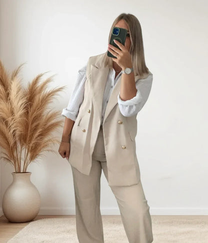 Blazer Léane sans manches