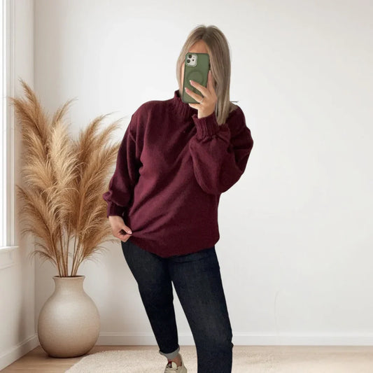 Pull col montant KEYNA