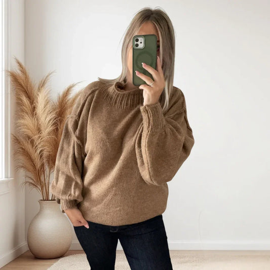 Pull col montant KEYNA