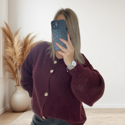 Gilet à boutons CAMILLE