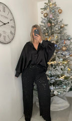 Pantalon ALMA Paillette - Maddy & Co