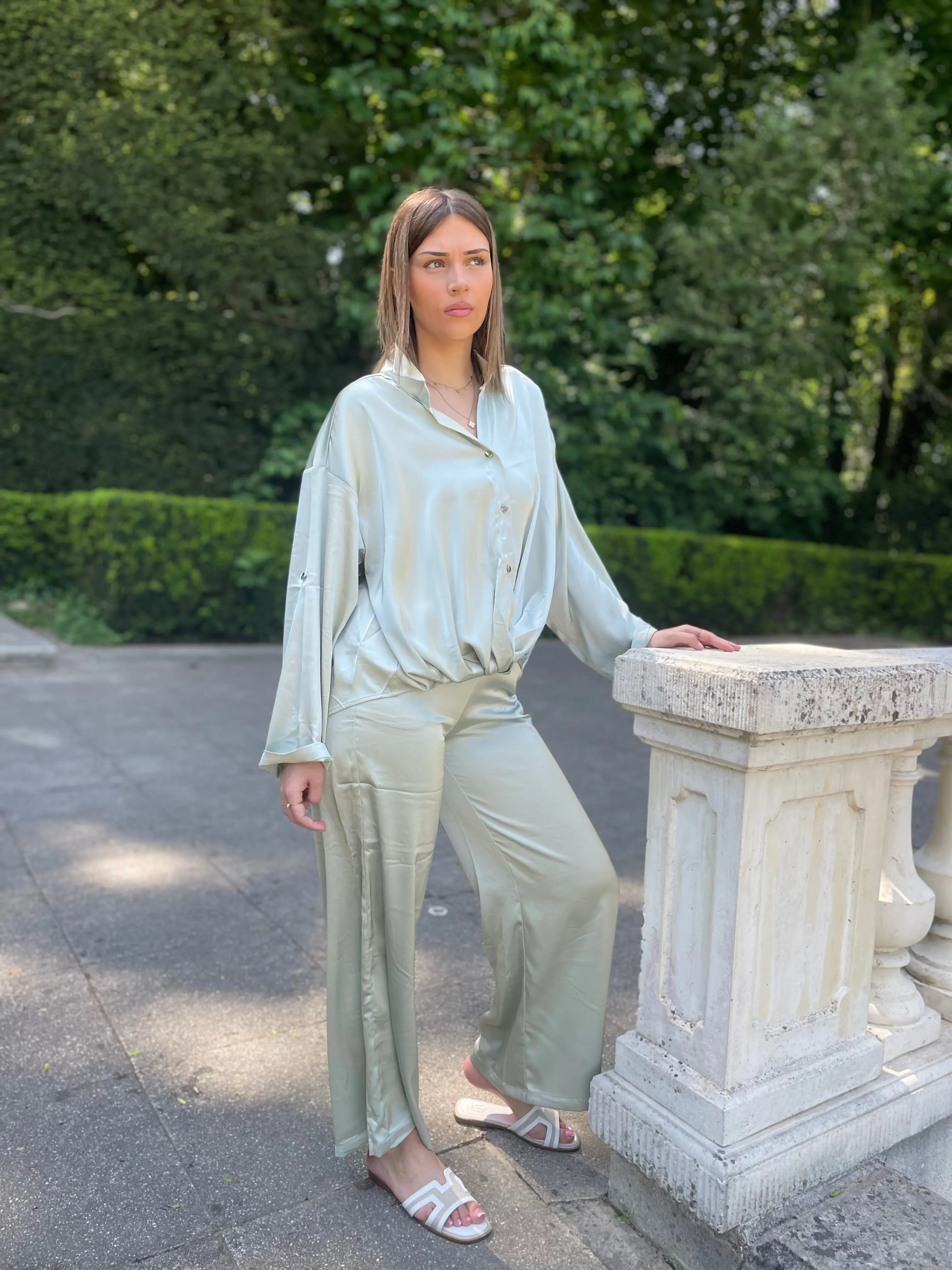 Pantalon satin Vertol - Maddy & Co