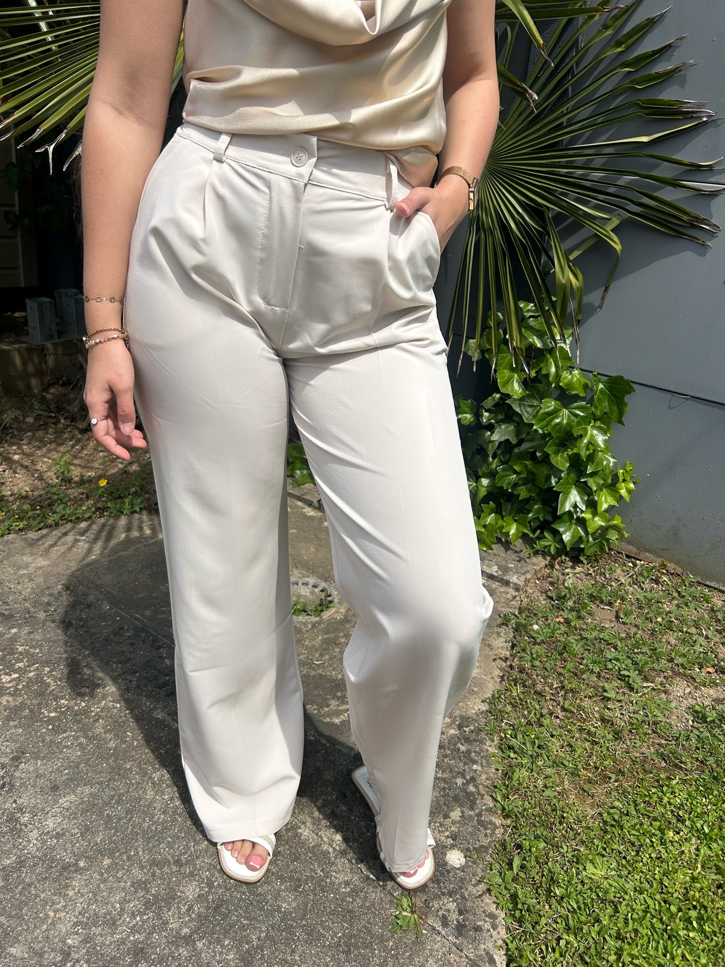 Pantalon beige