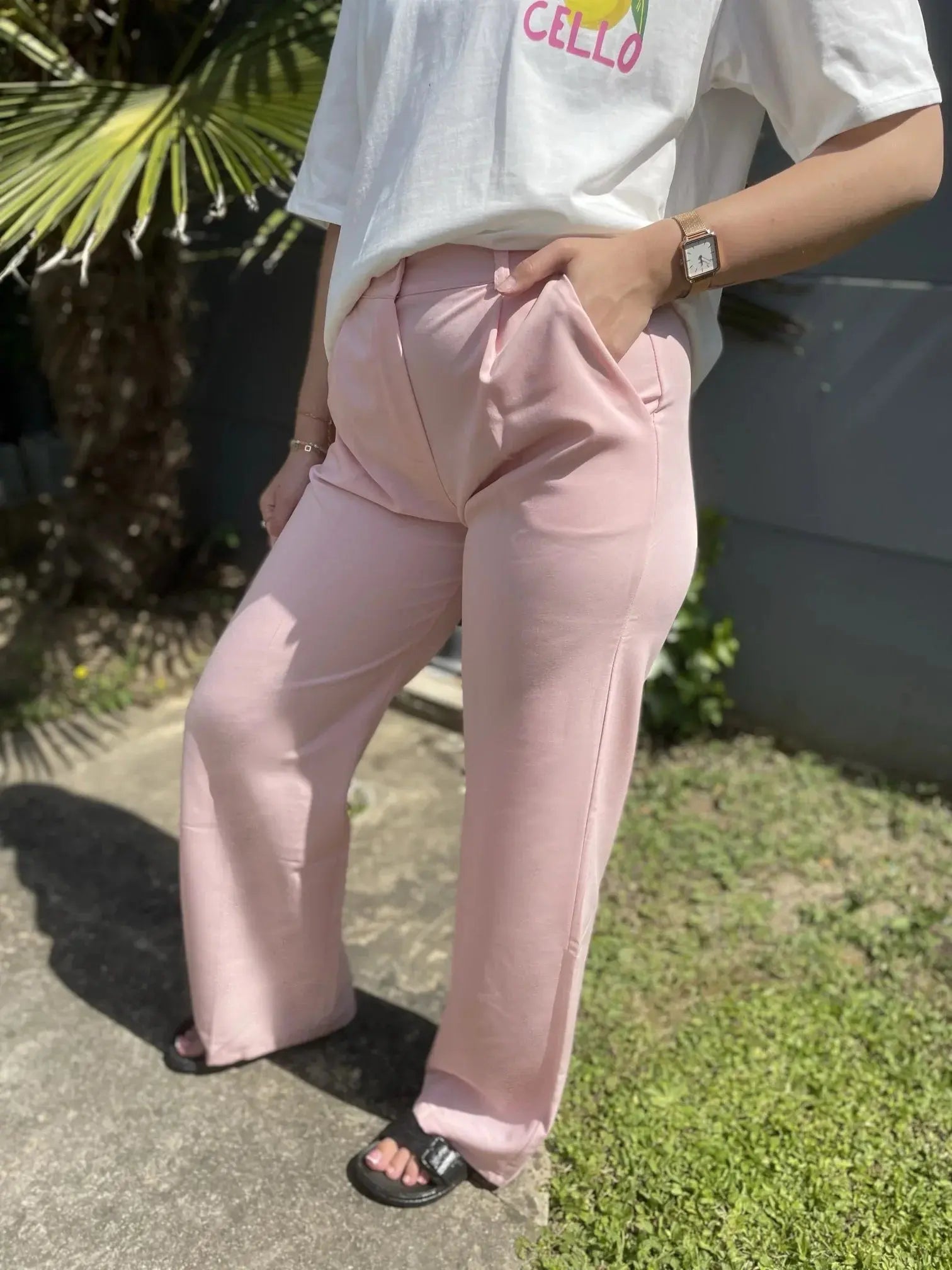 Pantalon Rosa - Maddy & Co