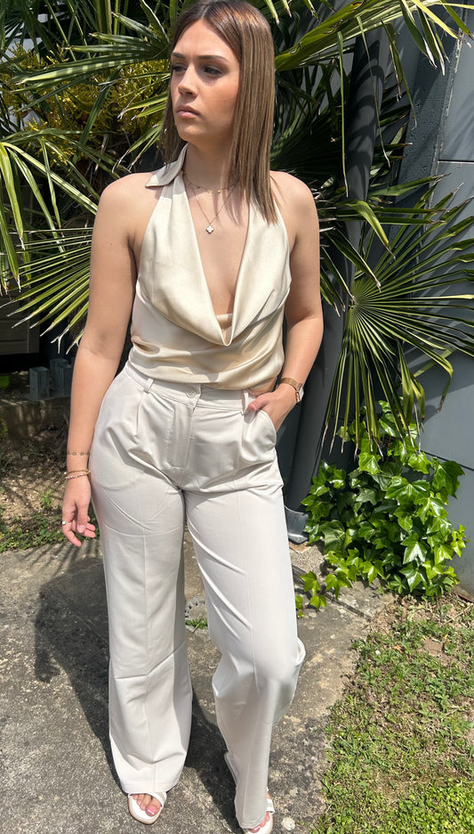 Pantalon beige