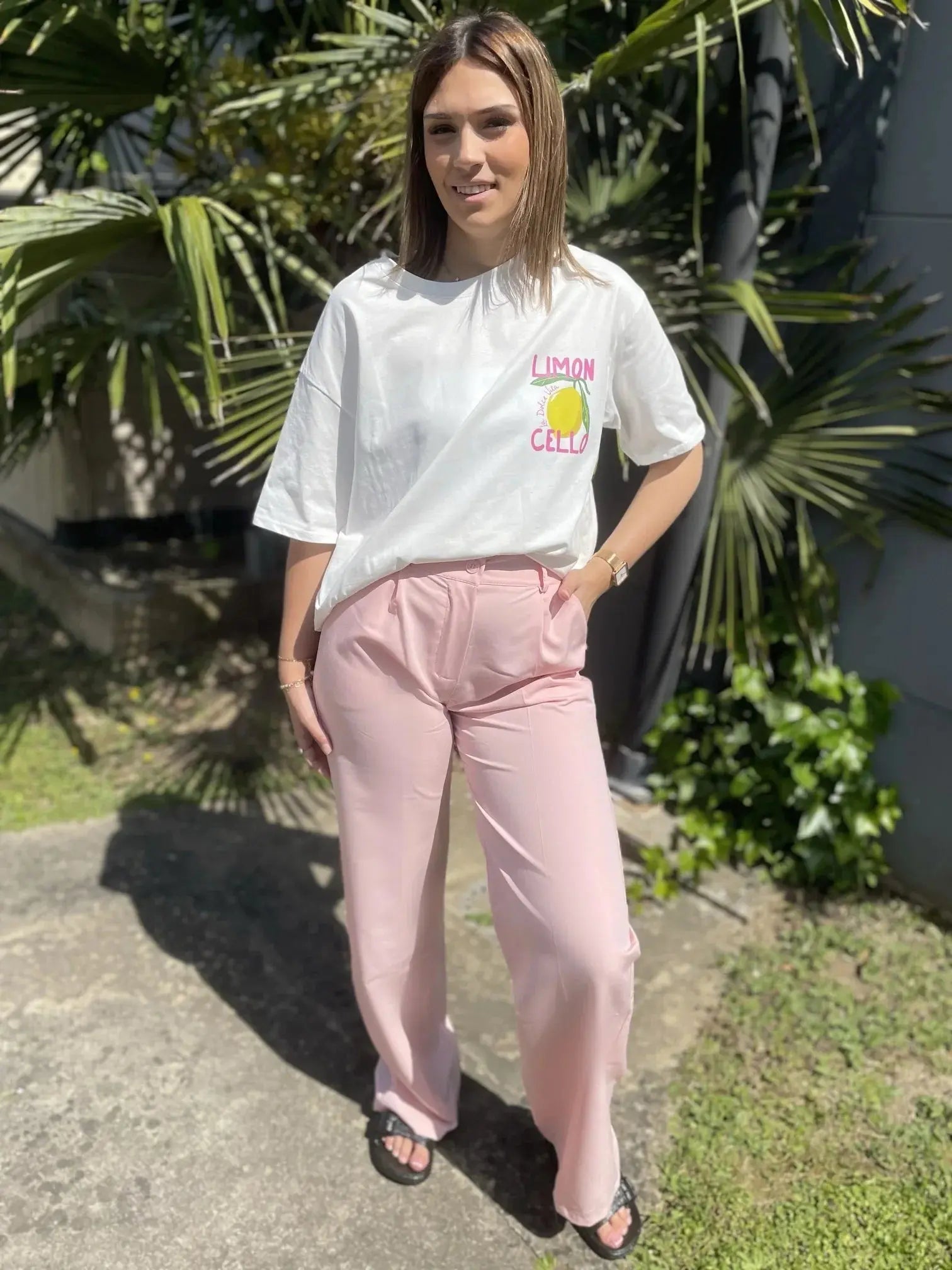 Pantalon Rosa - Maddy & Co