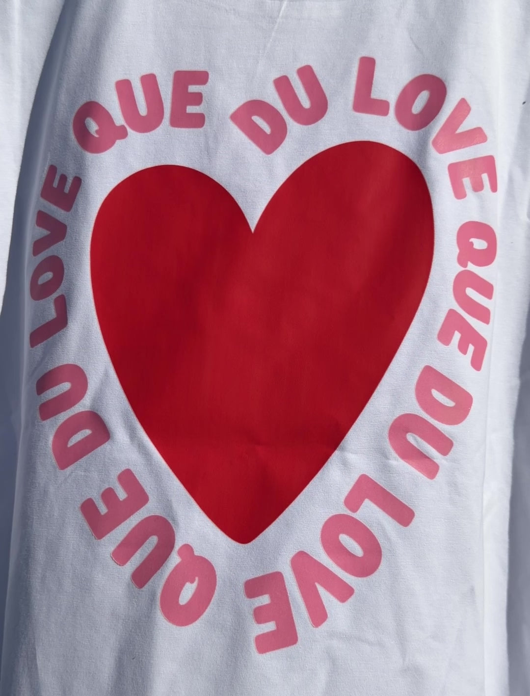 T-shirt - Que du Love