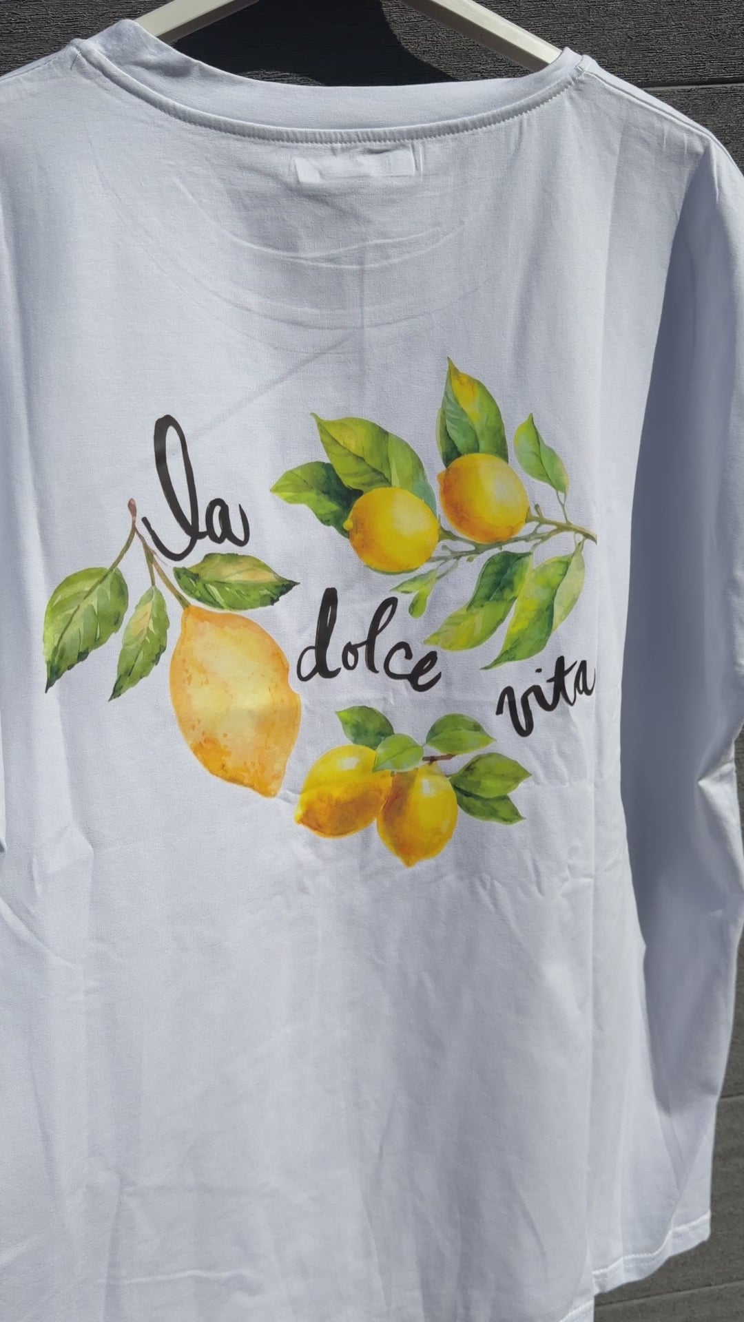 T-shirt - Dolce Vita Lemon
